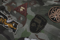HYBRID CAMO MULTI BADGE JACKET