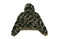 1ST CAMO BOXY CROPPED HOODIE JACKET