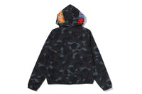 COLOR CAMO SHARK HOODIE JACKET LADIES