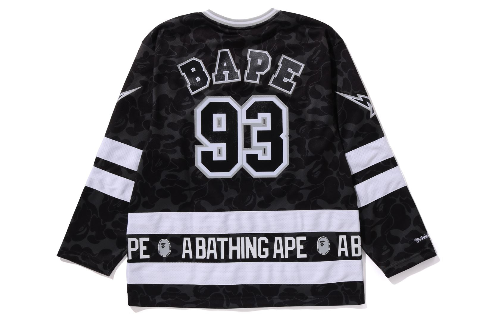 Black and sale grey hockey jersey