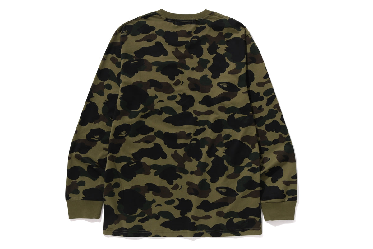 1ST CAMO COLLEGE L/S TEE