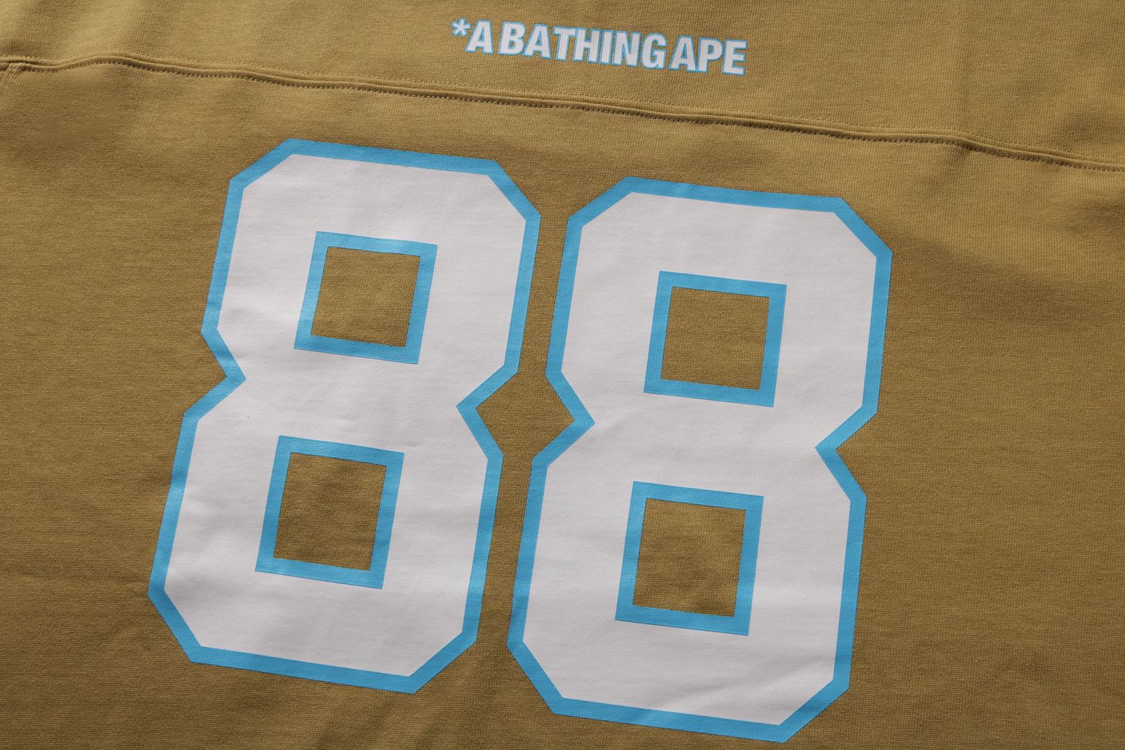 A BATHING APE® BAPE Football Relaxed Fit Ls Tee | Bape official