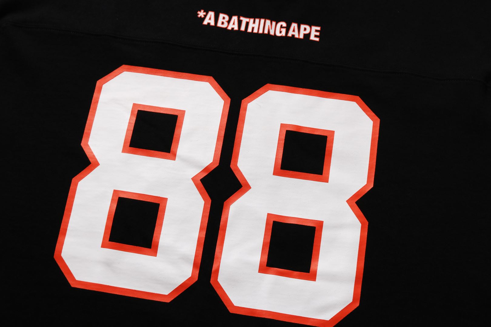 A BATHING APE® BAPE Football Relaxed Fit Ls Tee | Bape official