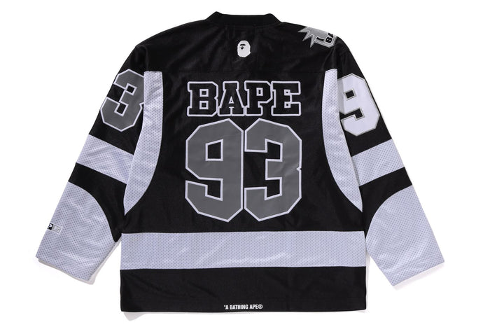 MULTI LOGO RELAXED FIT L/S ICE HOCKEY JERSEY