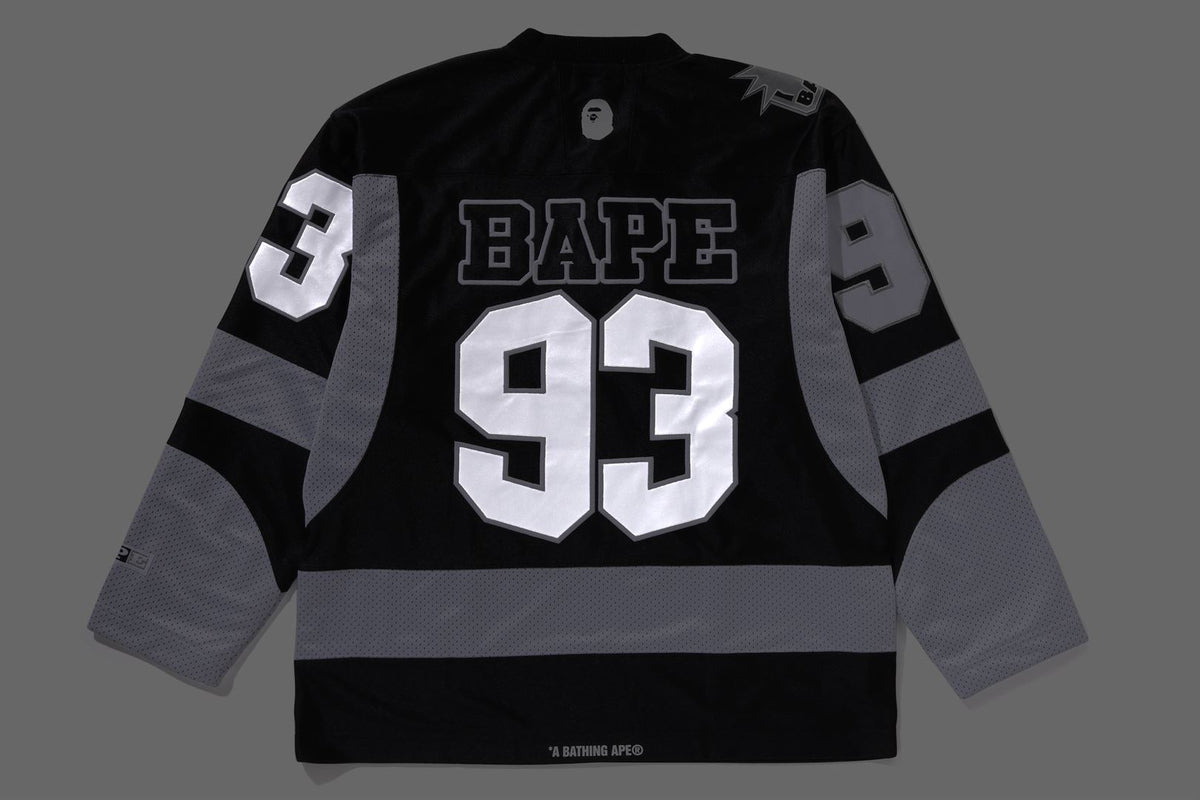 MULTI LOGO RELAXED FIT L/S ICE HOCKEY JERSEY