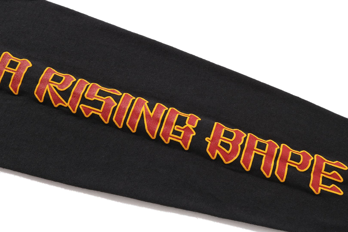 A RISING BAPE L/S TEE