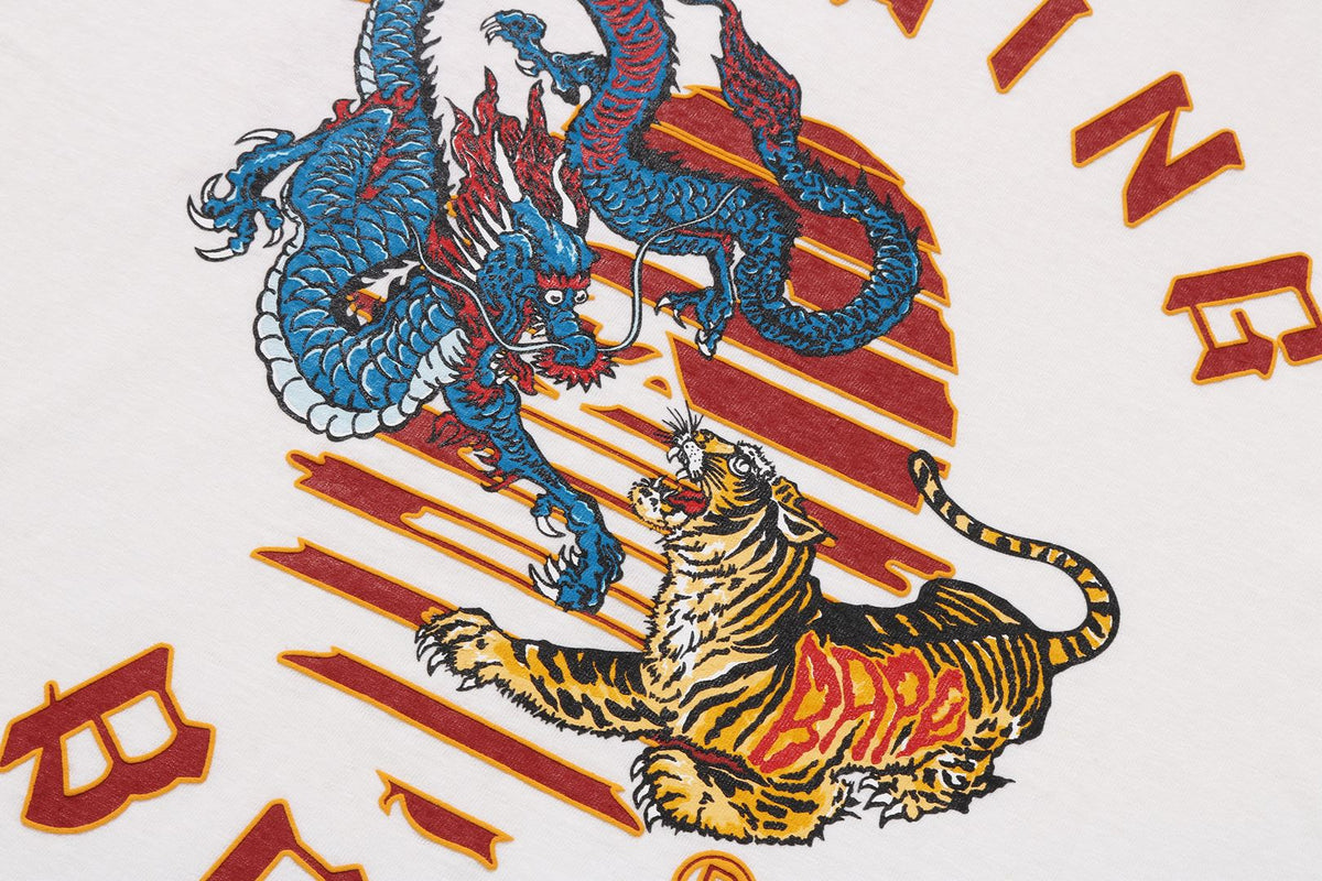 A RISING BAPE L/S TEE