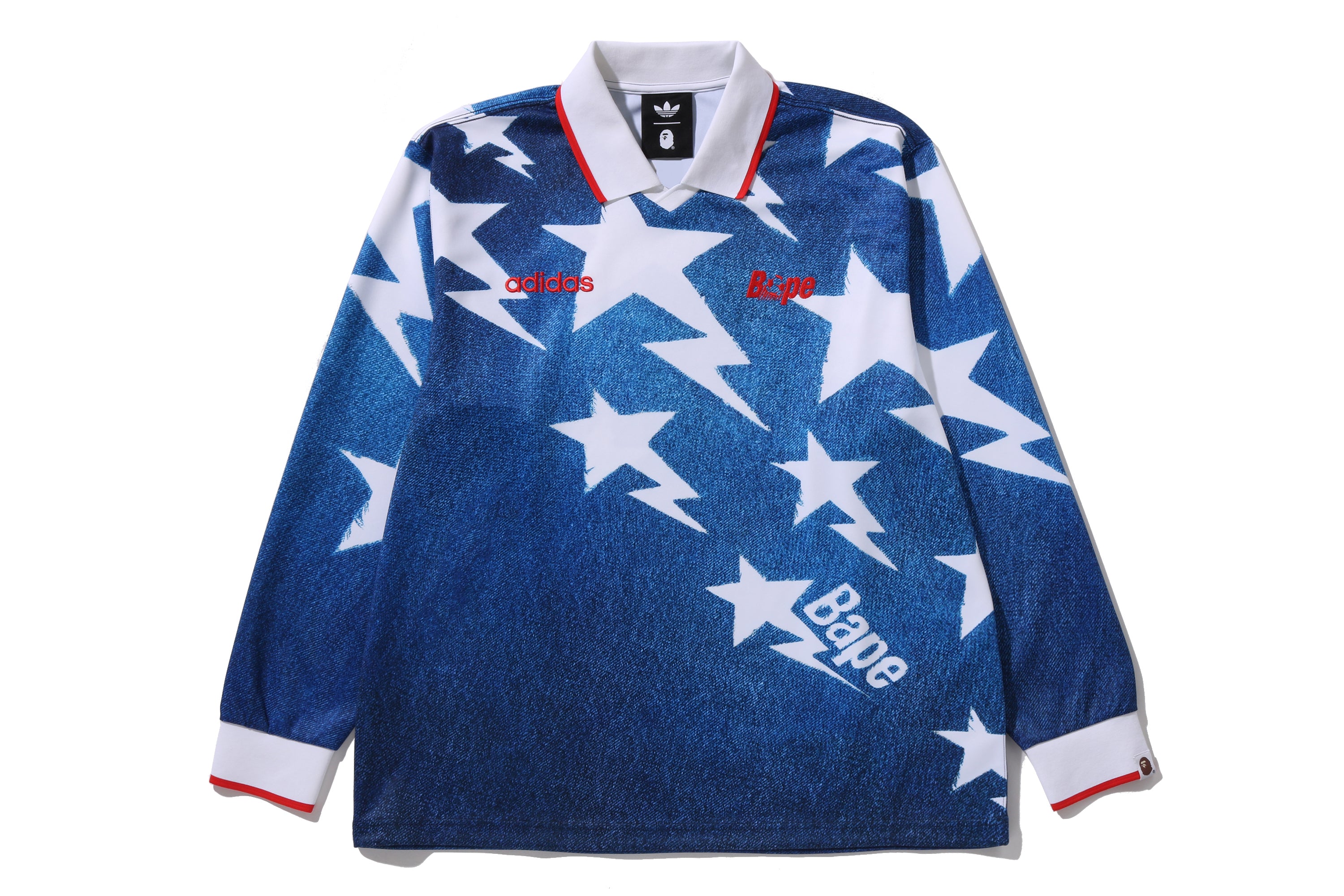 A BATHING APE® BAPE X Adidas Ls STA Jersey | Bape official website