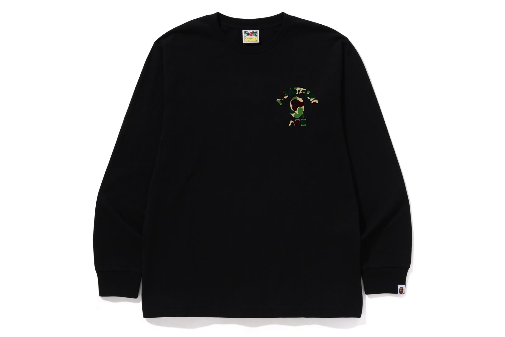 トップス BlackEyePatch HWC CAMO L/S TEE A BATHING APE® Abc Camo College ATS Ls Tee | Bape official website