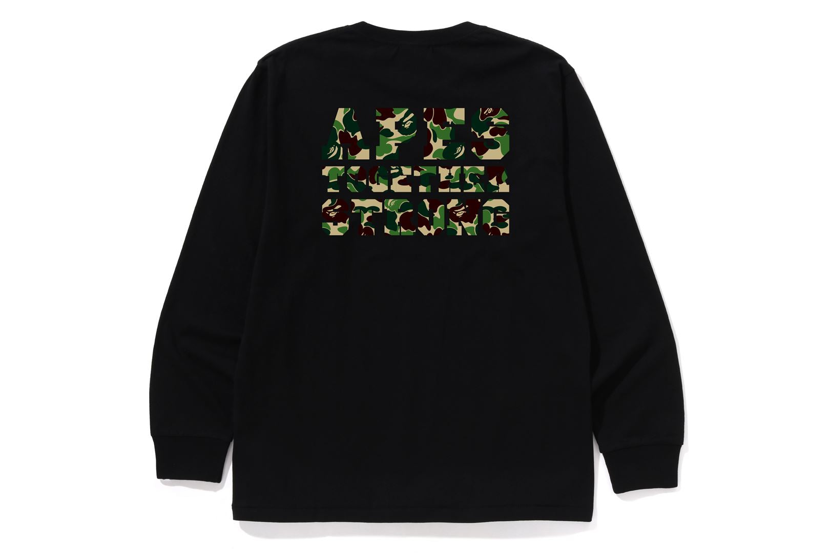 A BATHING APE® Abc Camo College ATS Ls Tee | Bape official website
