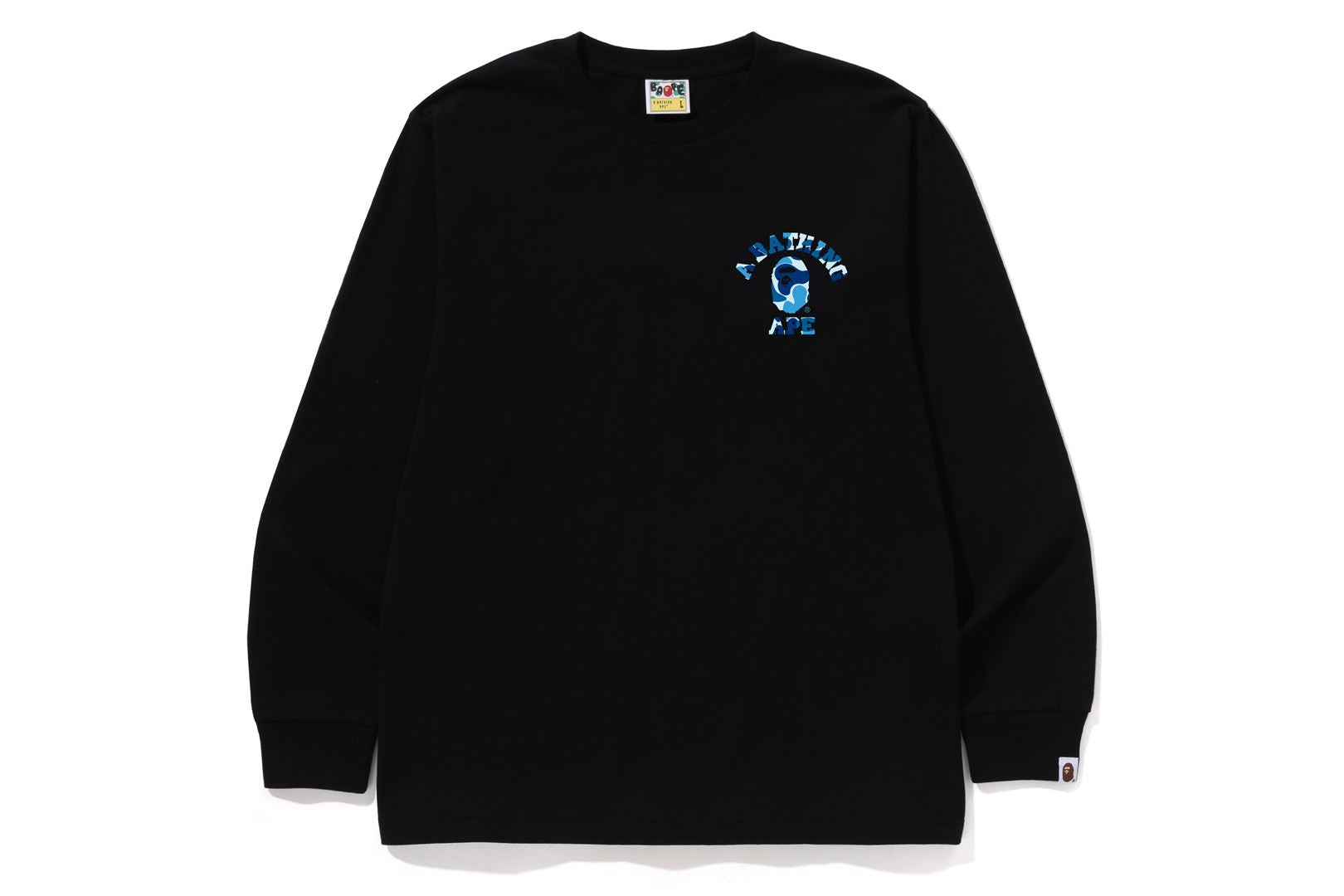 A BATHING APE® Abc Camo College ATS Ls Tee | Bape official website