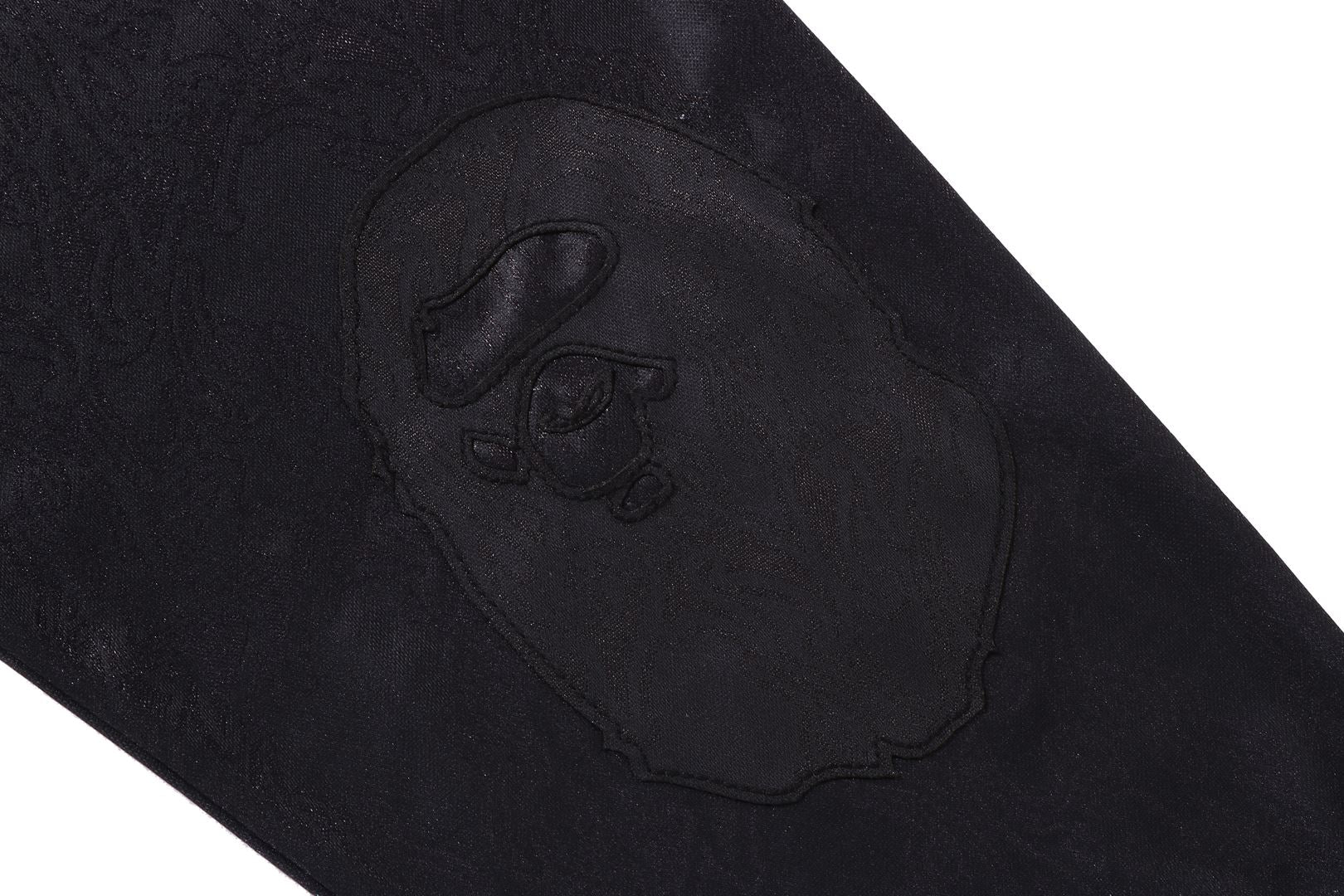 A BATHING APE® Ape Flame Monogram Jacquard Logo Relaxed Fit