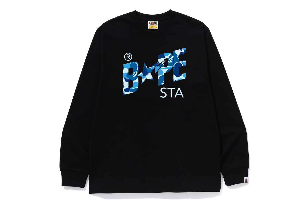 ABC CAMO BAPE STA LS TEE