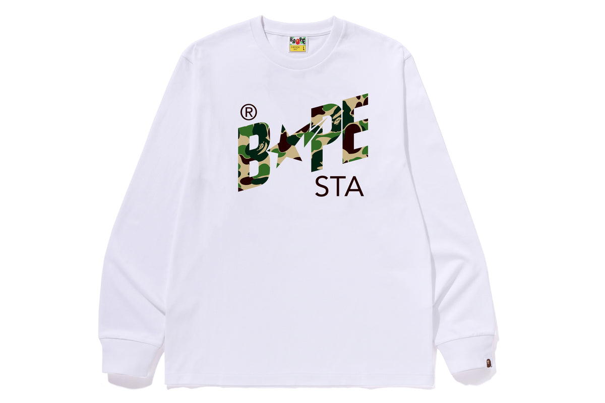ABC CAMO BAPE STA LS TEE