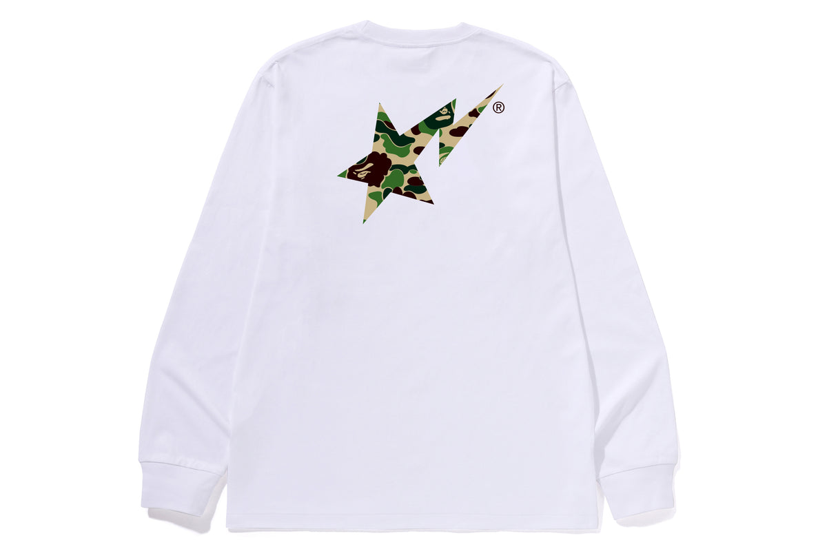 ABC CAMO BAPE STA LS TEE