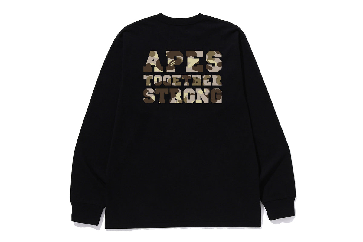 COLOR CAMO COLLEGE ATS LS TEE