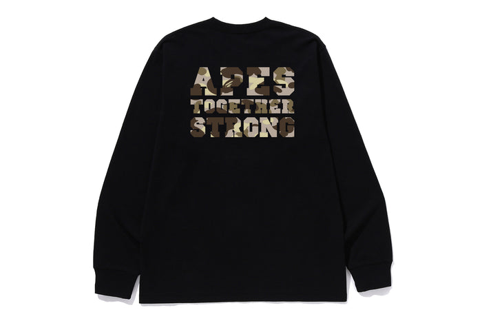 COLOR CAMO COLLEGE ATS LS TEE