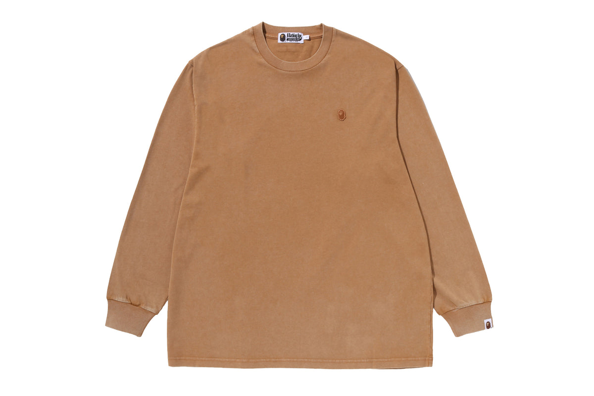 GARMENT DYED ONE POINT RELAXED FIT LS TEE