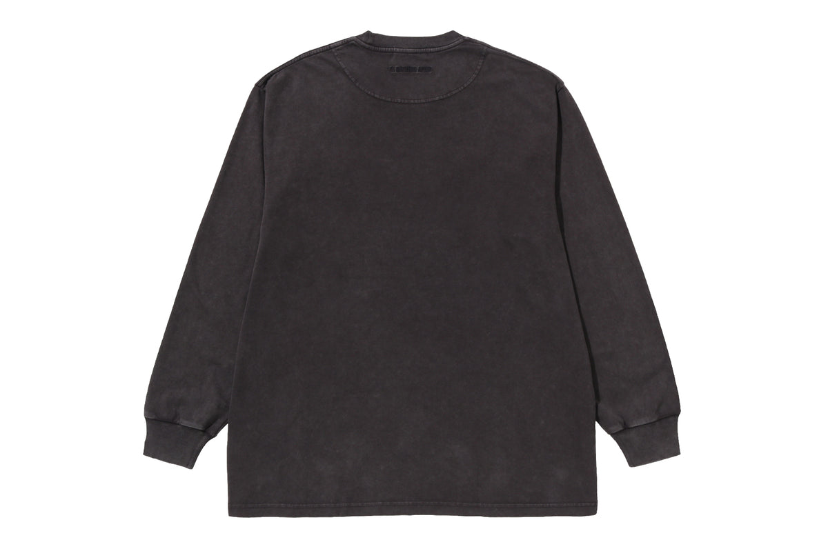 GARMENT DYED ONE POINT RELAXED FIT LS TEE