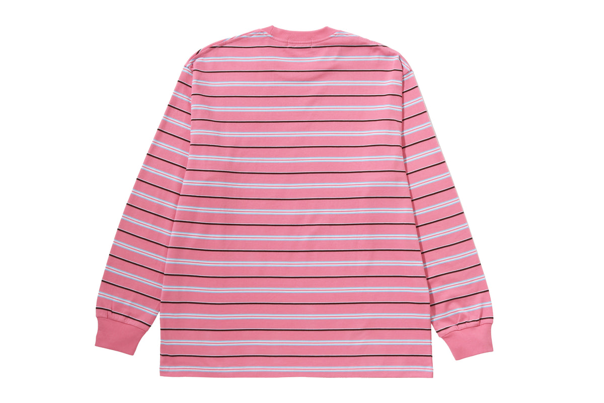 ONE POINT STRIPE RELAXED FIT LS TEE