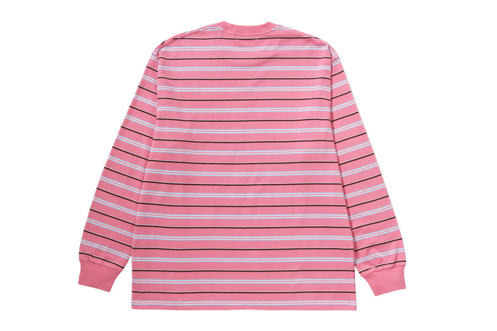 ONE POINT STRIPE RELAXED FIT LS TEE