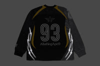 MULTI LOGO RELAXED FIT FOOTBALL LS JERSEY