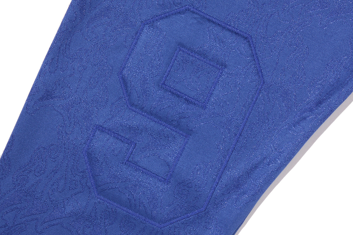 MULTI LOGO RELAXED FIT FOOTBALL LS JERSEY