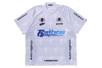 FLAME PATTERN OVERALL PRINT TEE