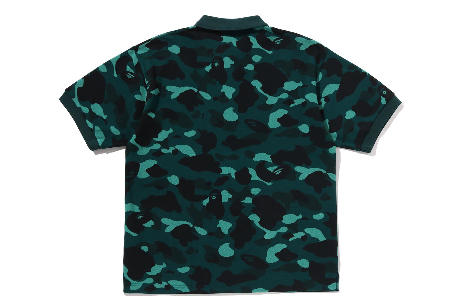 A BATHING APE® Color Camo One Point Relaxed Fit Polo | Bape