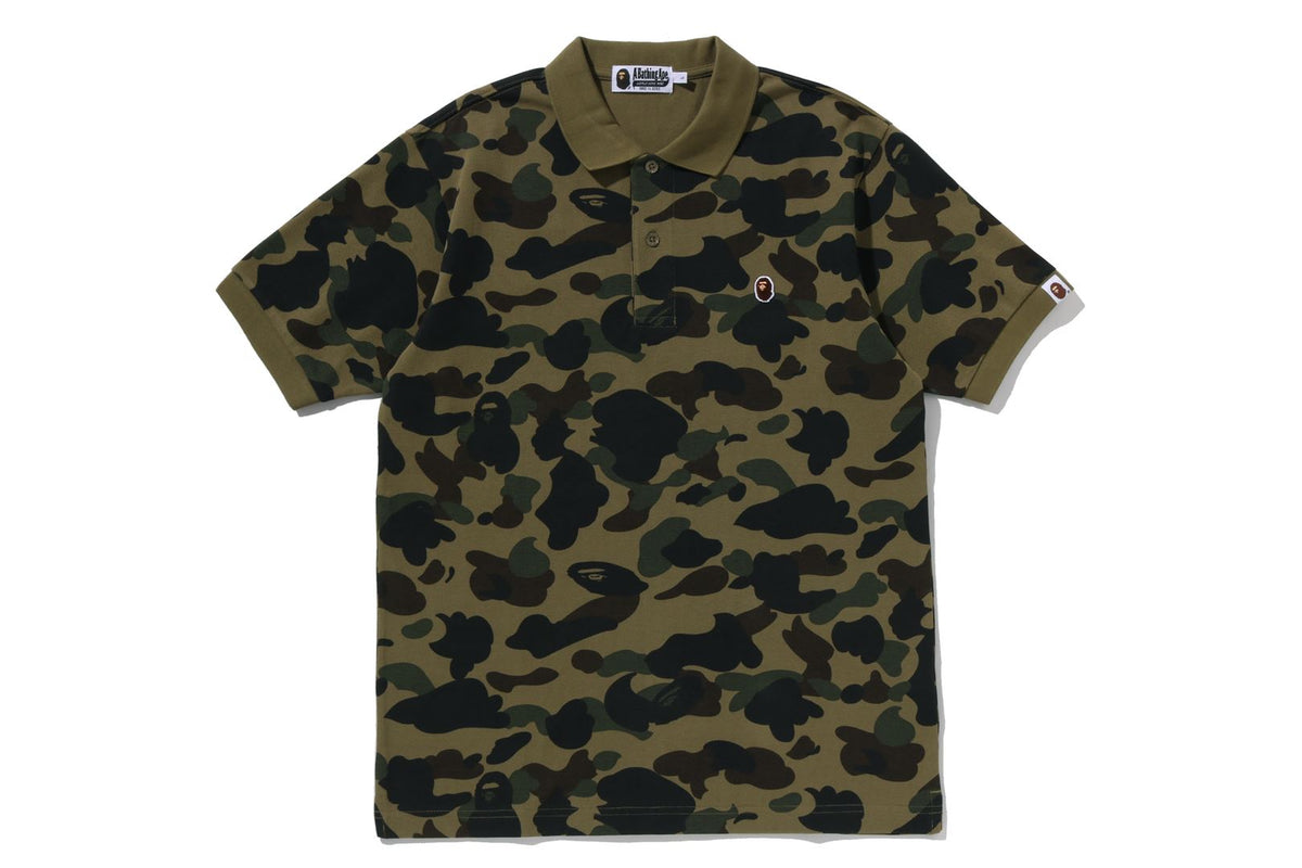 1ST CAMO ONE POINT REGULAR FIT POLO SHIRT