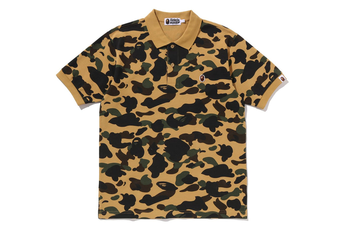 1ST CAMO ONE POINT REGULAR FIT POLO SHIRT