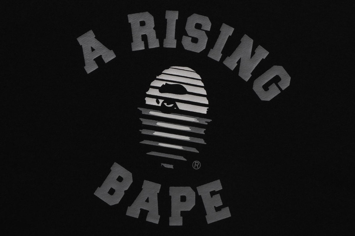A RISING BAPE PULLOVER HOODIE RELAXED FIT