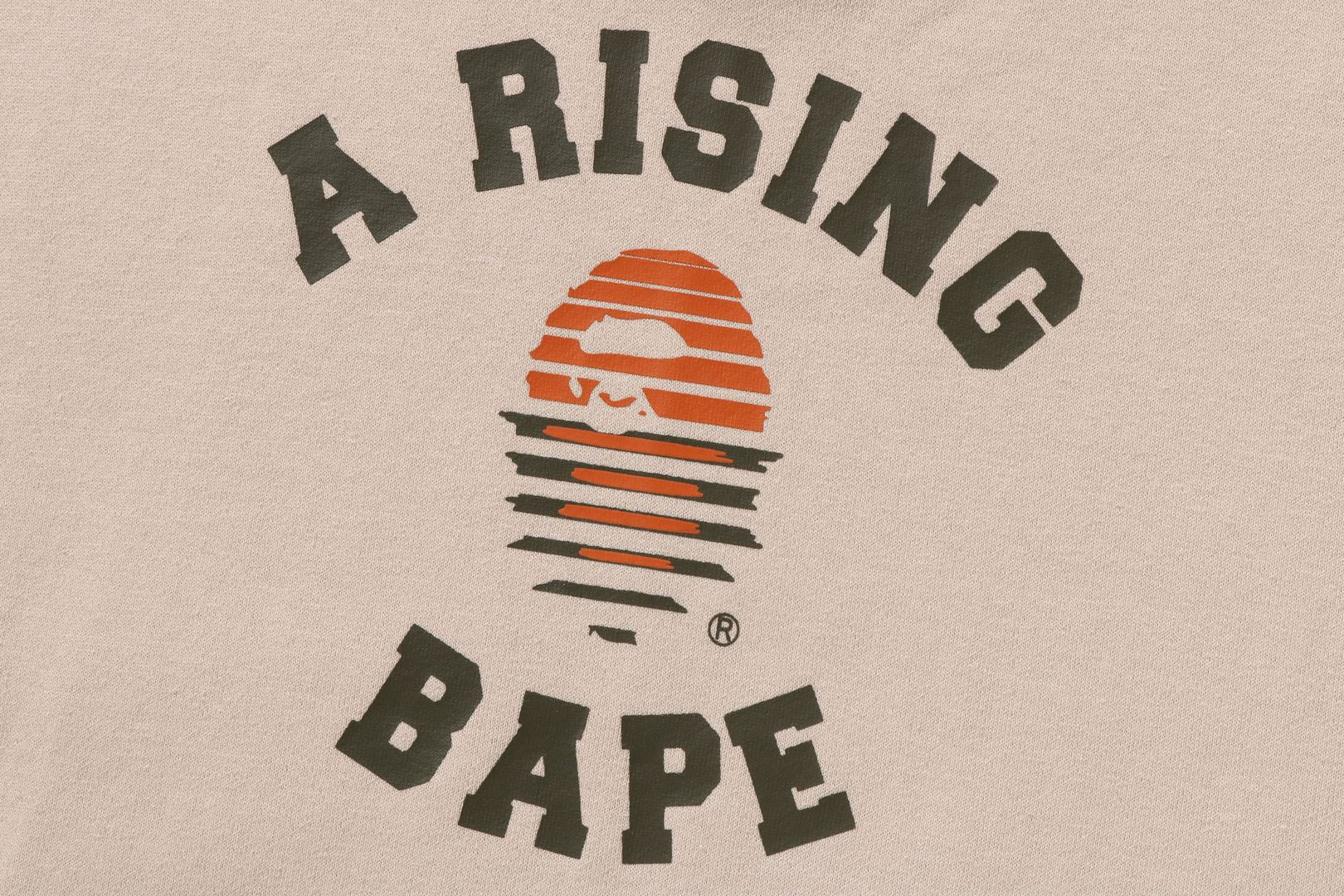 A RISING BAPE PULLOVER HOODIE RELAXED FIT – uk.bape.com