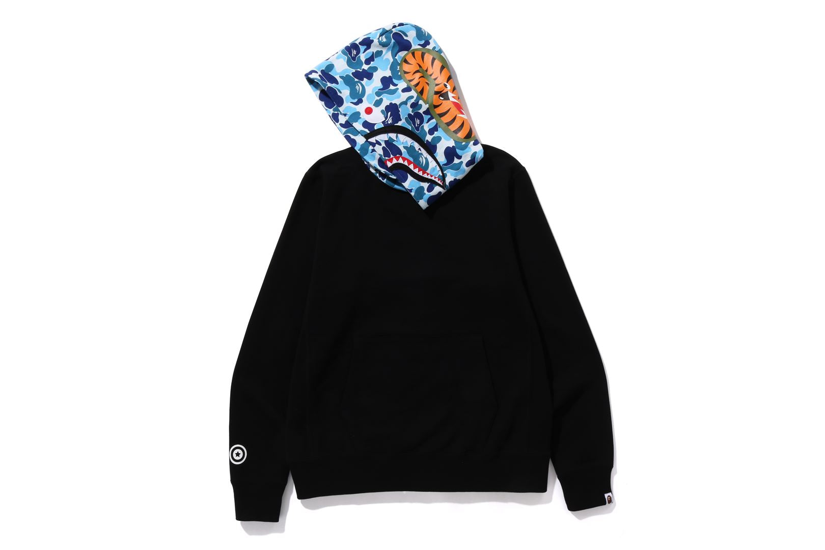 Bape shark store pullover hoodie