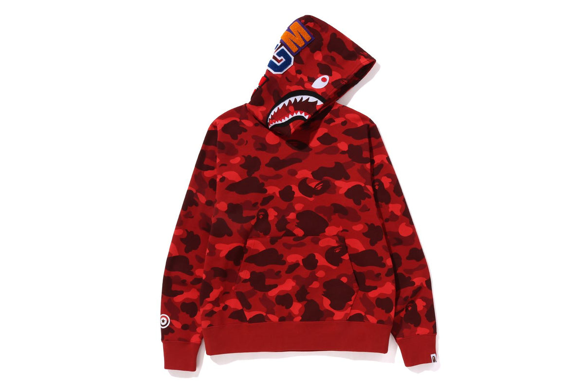 A BATHING APE® Color Camo Shark Pullover Bape official website