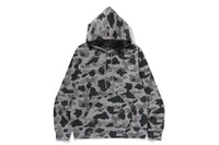 HEATHER GRAY CAMO PULLOVER HOODIE