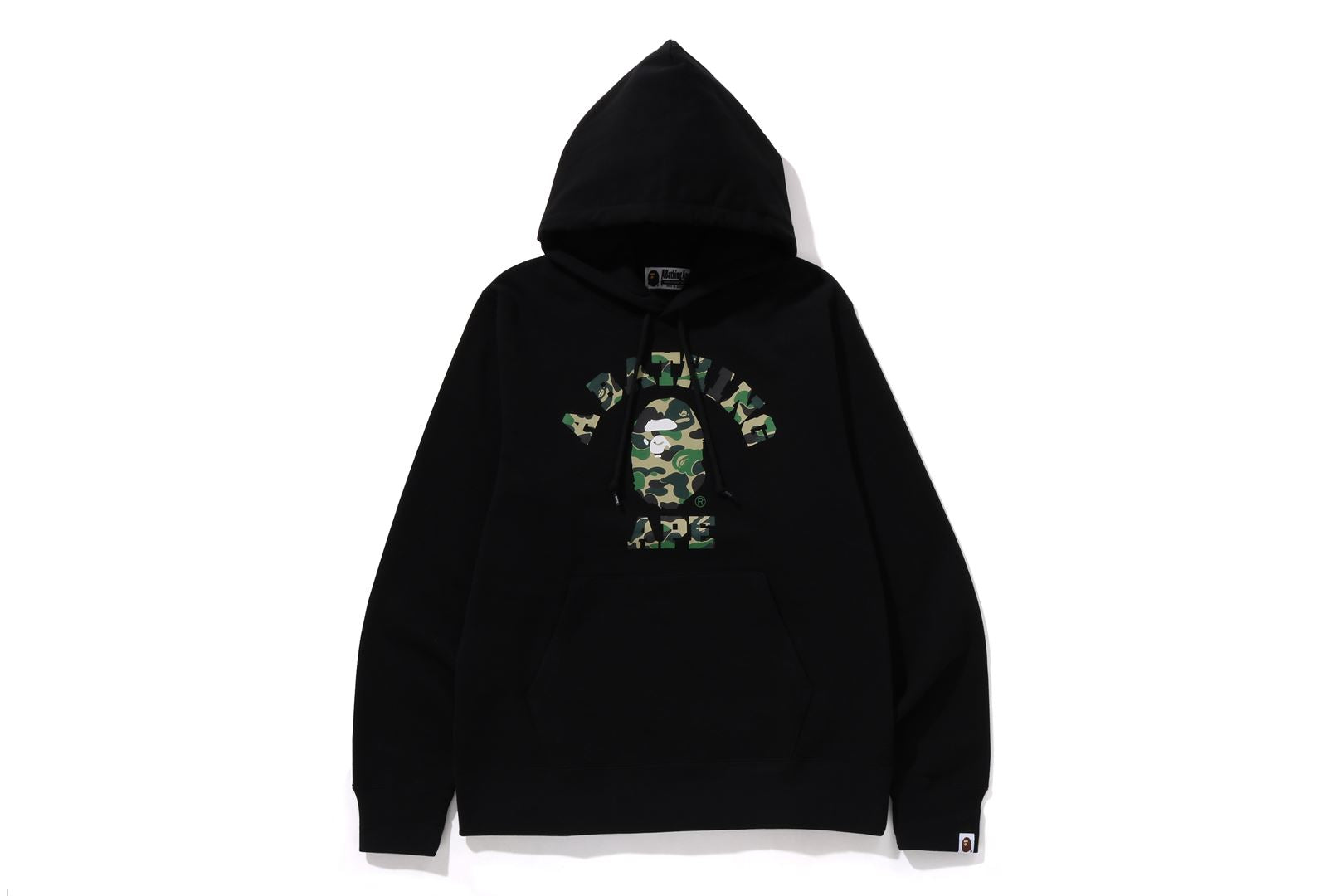 A BATHING APE® Abc Camo College Pullover Hoodie | Bape official