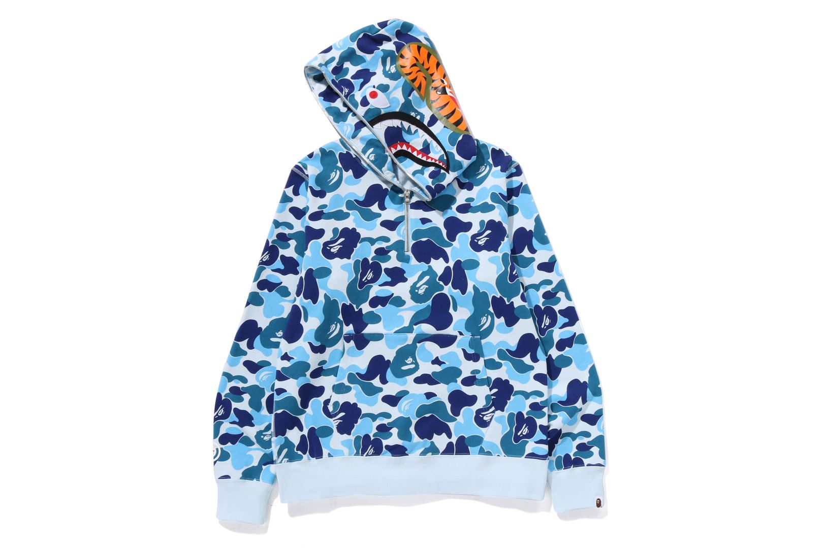 トップス ABC CAMO SHARK HALF ZIP PULLOVER HOODIE 1406368.jpg