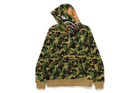 ABC CAMO SHARK HALF ZIP PULLOVER HOODIE