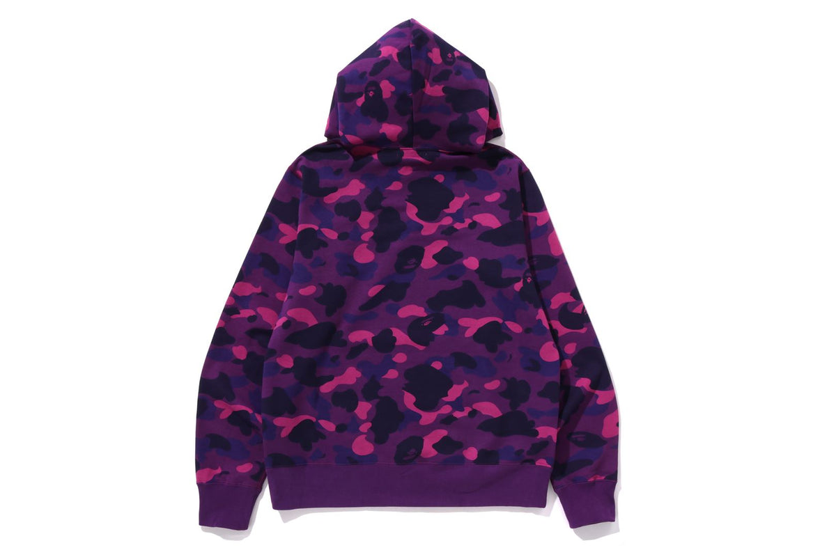 COLOR CAMO PULLOVER HOODIE