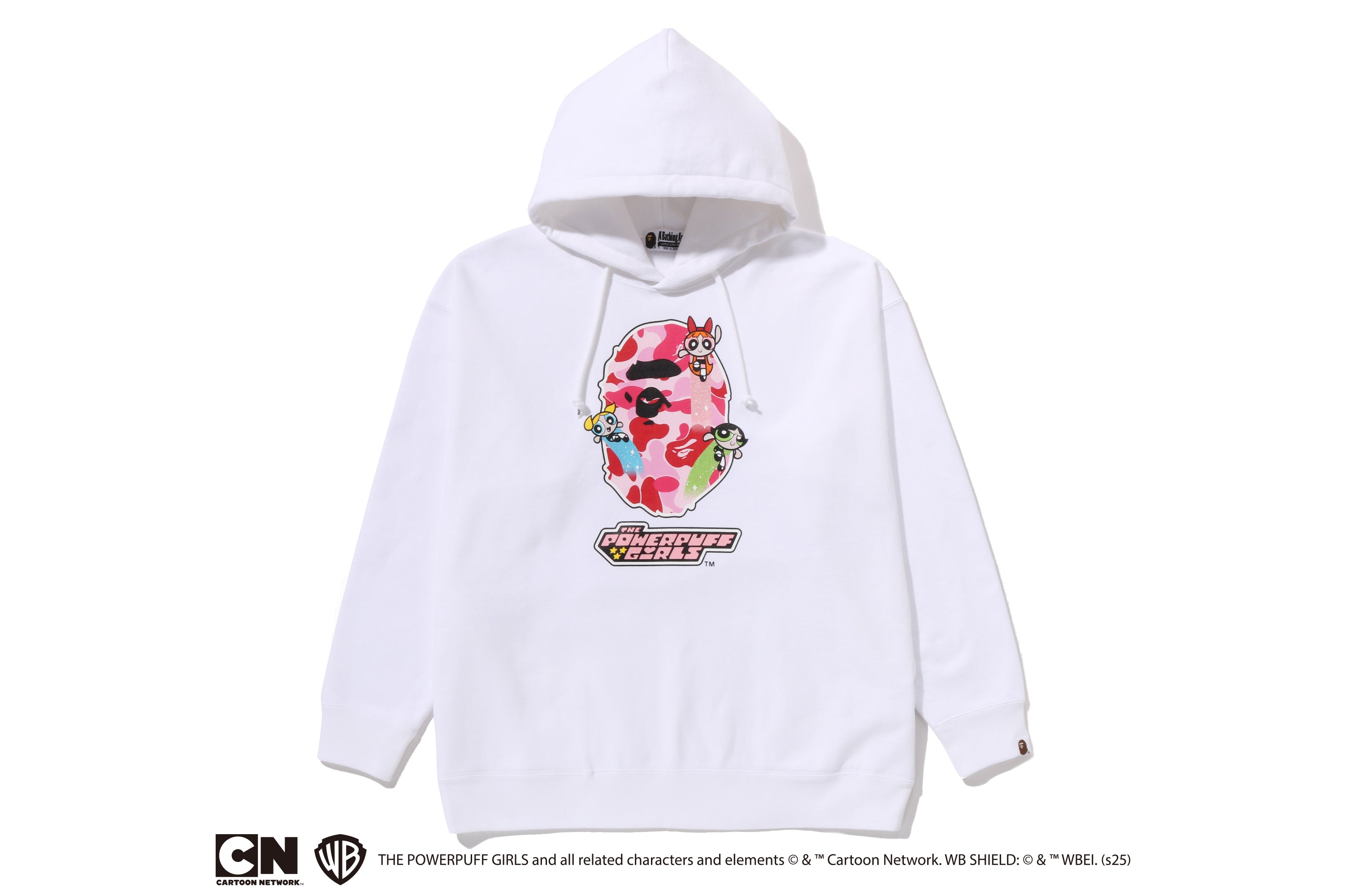 A BATHING APE® BAPE X The Powerpuff Girls Ape Head Pullover Hoodie