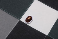 MULTI COLOR PATCHWORK PULLOVER HOODIE