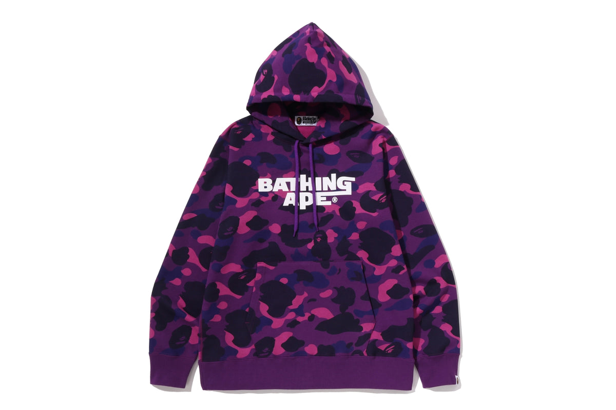 COLOR CAMO PULLOVER HOODIE