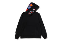 COLOR CAMO SHARK PULLOVER HOODIE