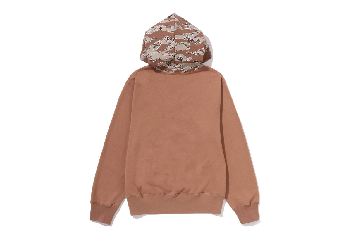 TIGER CAMO BAPE LOGO PULLOVER HOODIE