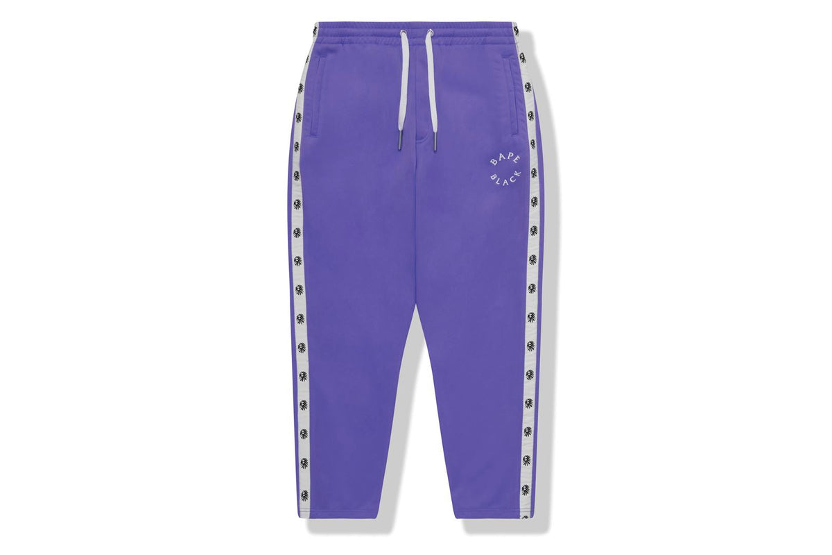 BAPE BLACK TRACK PANTS