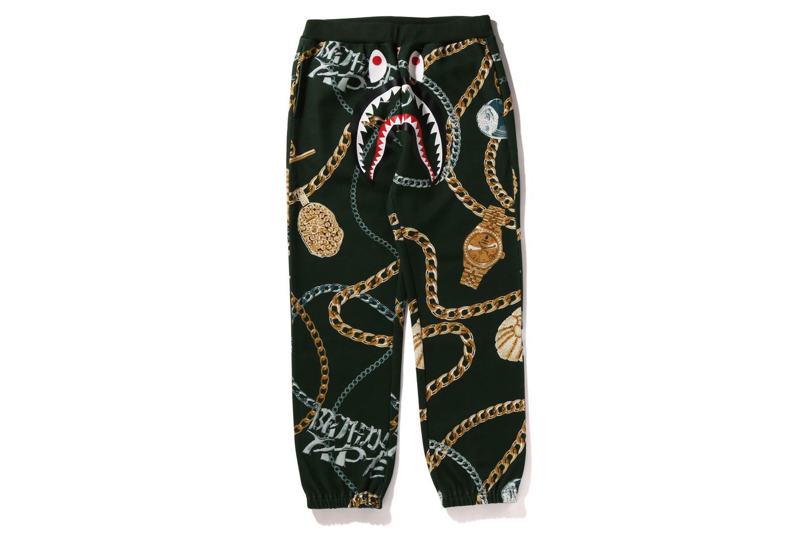 BAPE JEWELS SHARK SWEAT PANTS – uk.bape.com