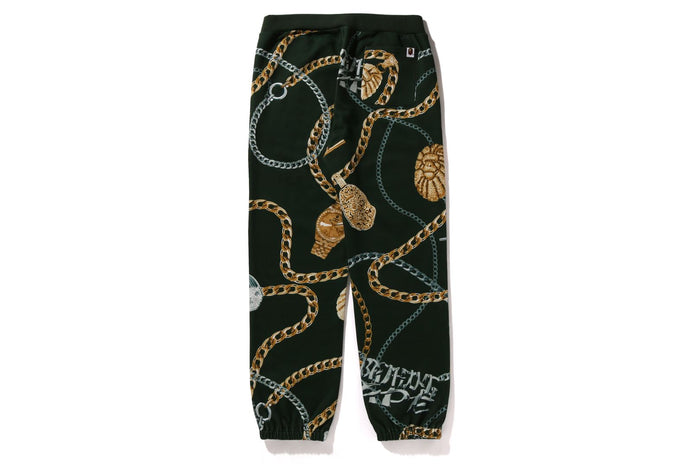 BAPE JEWELS SHARK SWEAT PANTS