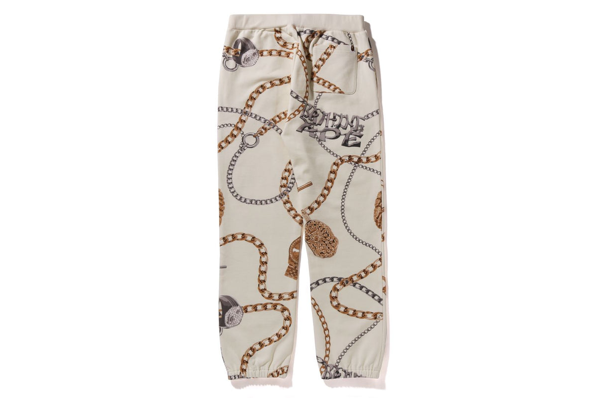 BAPE JEWELS SHARK SWEAT PANTS