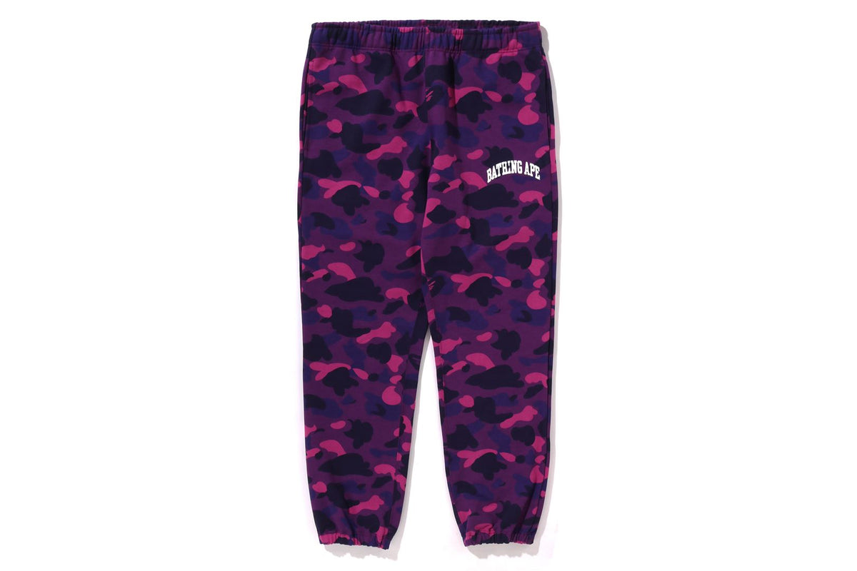 COLOR CAMO SWEATPANTS